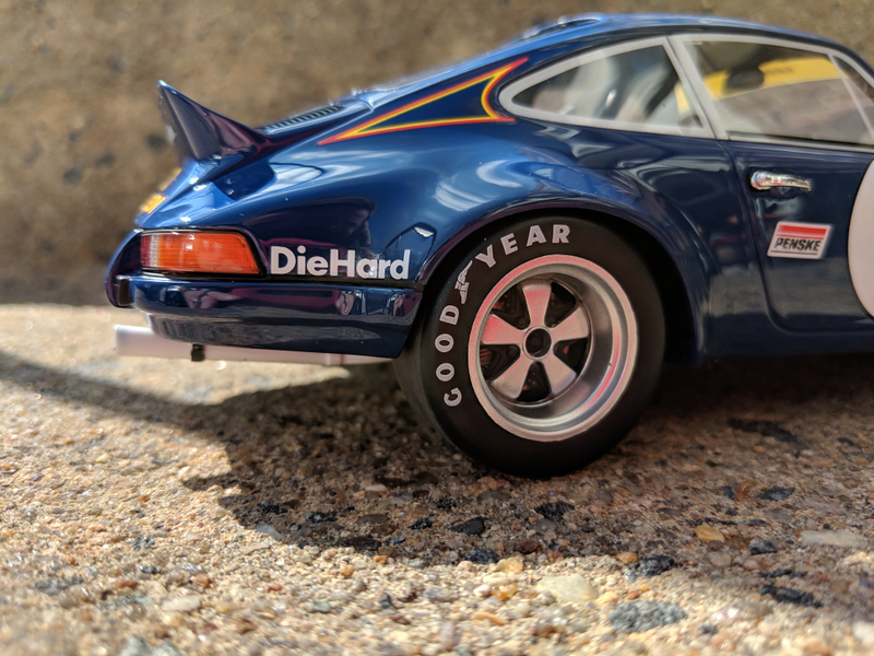 Illustration for article titled Happy Birthday To Me: Sunoco Blue Porsche 911 2.7RSR